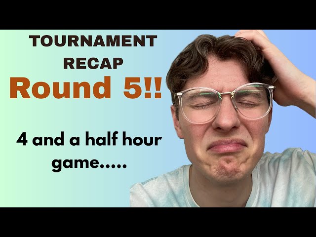 THIS WAS HORRIBLE! - OTB Chess Tournament Round 5 Recap!