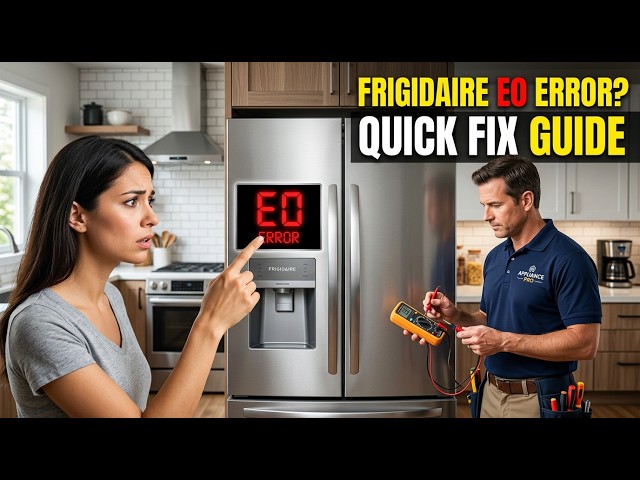 Frigidaire Refrigerator E0 Error: Quick Fix & Troubleshooting Guide