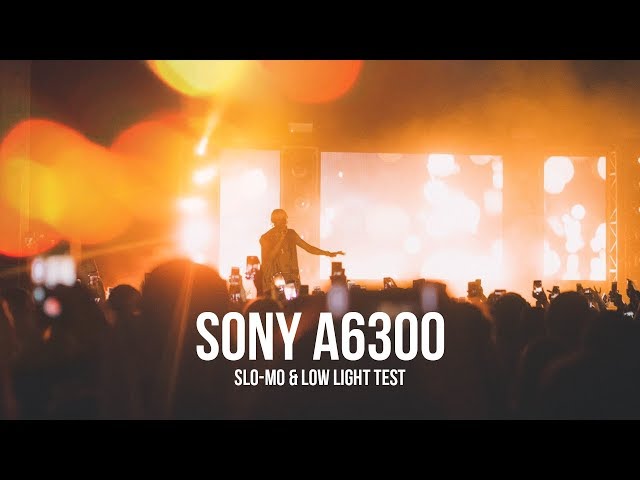 Sony A6300 -  Low Light & Slo-Mo Video Test