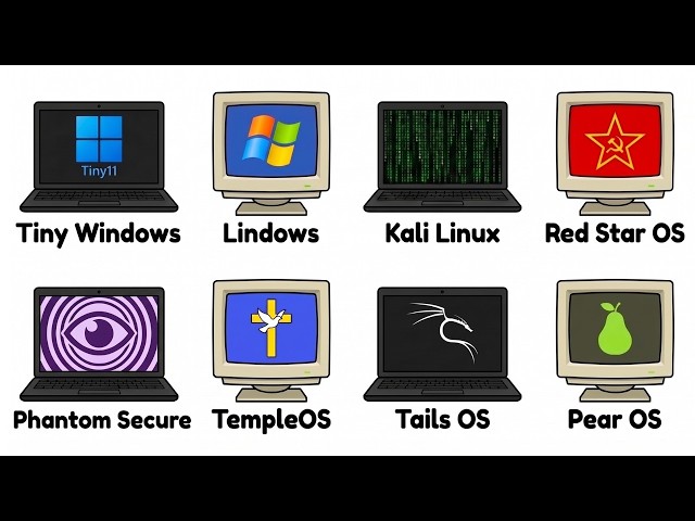 Every Illegal Operating System Explained In 20 Minutes
