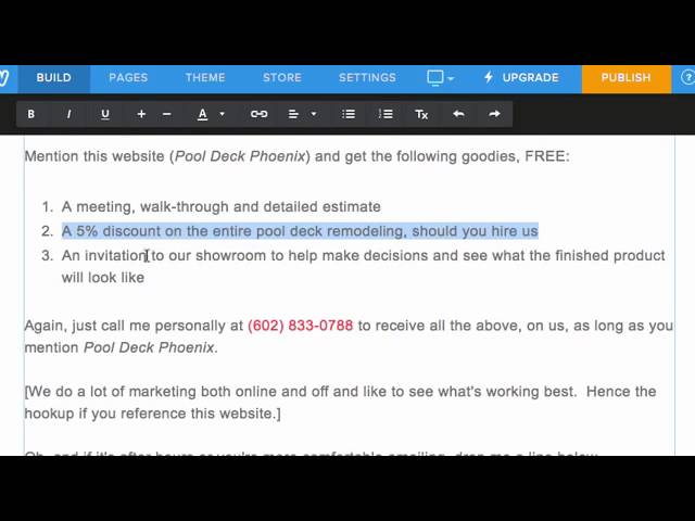 PDP #3  Advanced Website Tips