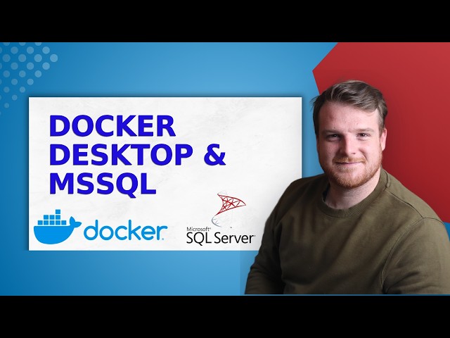 How to Setup MS SQL in Docker Desktop
