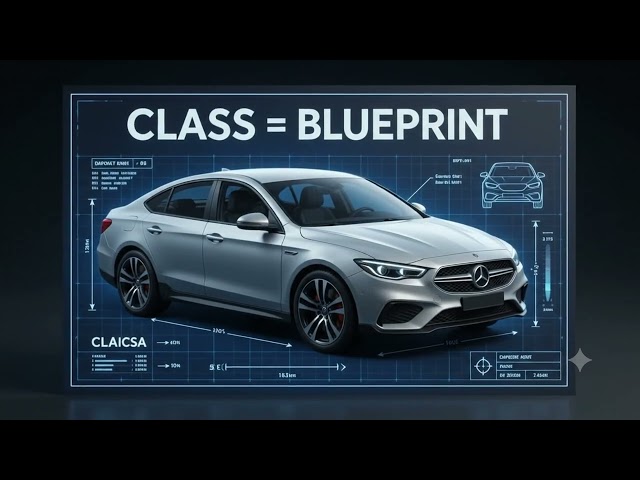What is a C# Class? Explained 🚗💻 #Shorts #CSharp Classes Explained: The Blueprint Analogy  #Coding