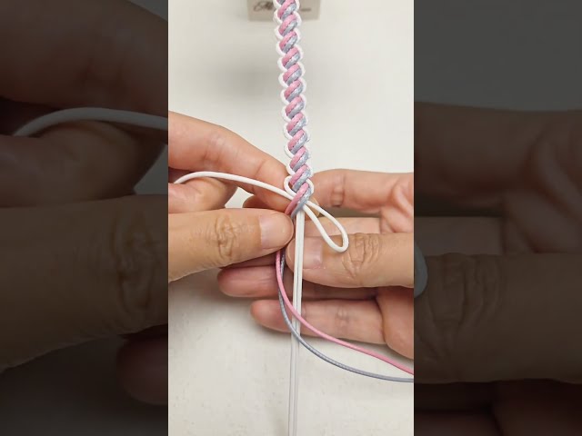 How to Tie the Knot | Easy Macrame & Bracelet Tutorial  #shortstutorial #diy #macrame #knotting