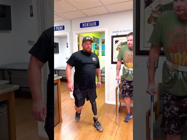 Walking Smoothly with an Above-Knee Prosthesis | Joe