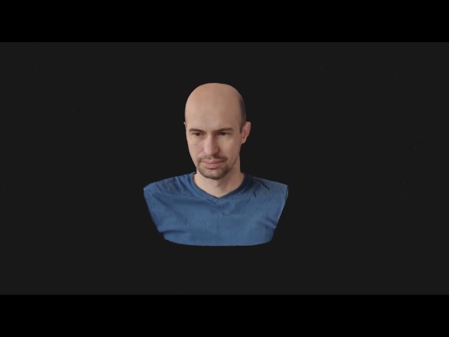 RealityCapture: Create a head scan with a smartphone