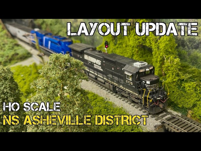 Layout Update 2026 - New Scenery, Custom Locomotives & More