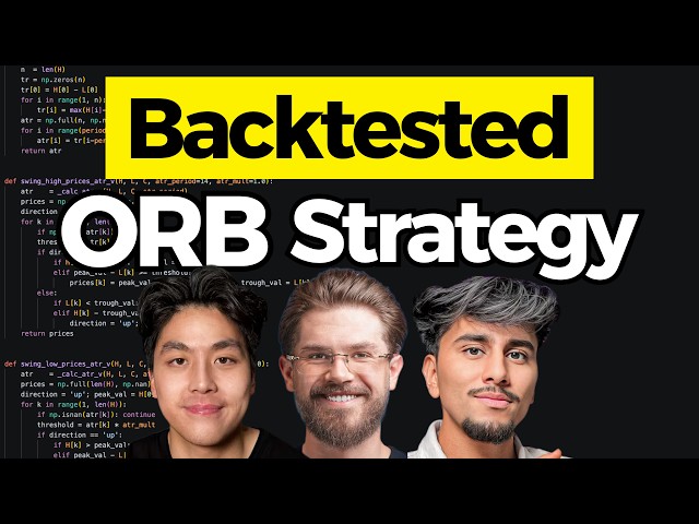 Backtested Opening Range Breakout : Here's the Truth