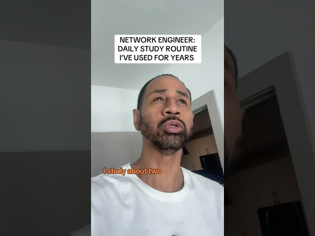 DAILY STUDY ROUTINE I USE FOR ANY IT EXAM#ciscocertified#techcareer#networkengineers