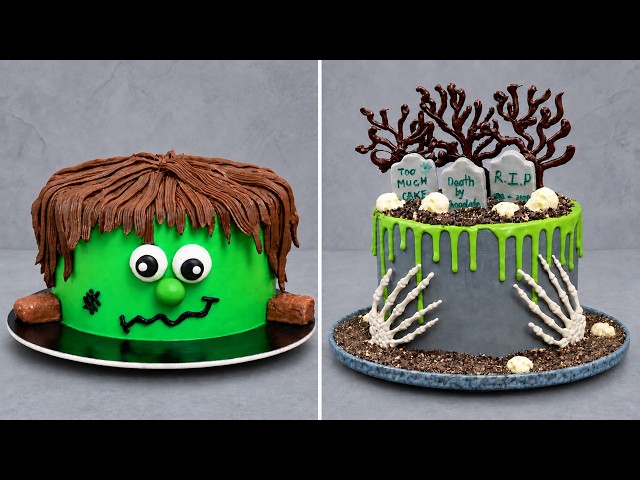 Spooktacular Halloween Cake Decorating You’ll Love 🎃👻🎂 Creative Spooky Cake Ideas