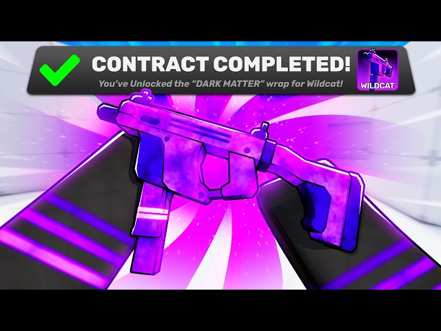 I Unlocked DARK MATTER on the BEST WEAPON in Rivals!