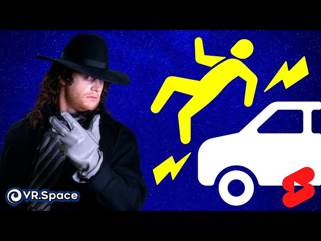 Getting HIT by a Car in VR Chat!! | VR Space #shorts
