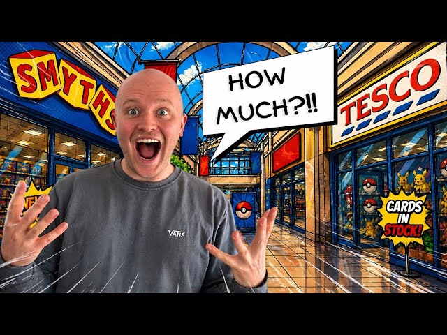 HUGE Pokémon card restock in the UK… so I went hunting