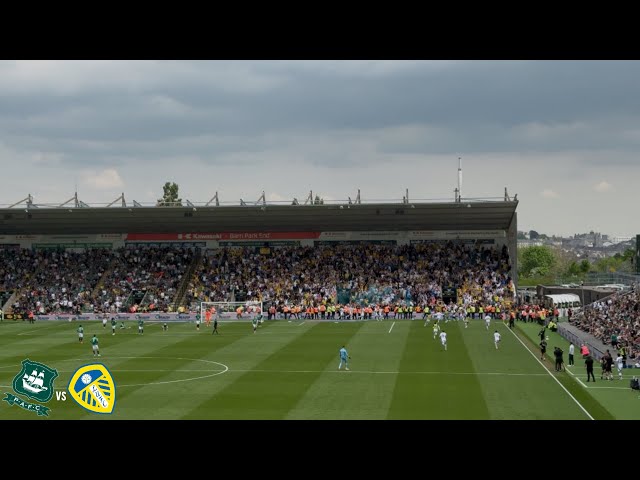 90TH MIN AWAY END MAYHEM! Plymouth Argyle vs Leeds United matchday highlights vlog (03/05/2025)