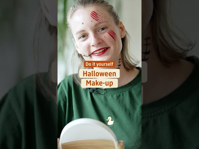 Gruselig schön: Einfaches Halloween-Make-up zum Nachmachen