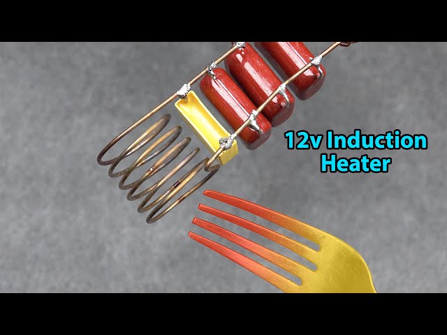DC 12v Induction Heater Circuit - Simple And Powerful