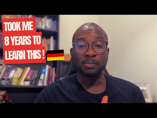 8 Years in Germany, I Failed. (My Regrets)