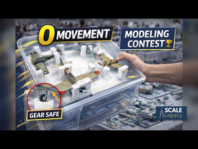How to Transport Scale Models to a Modeling Contest Without Damage