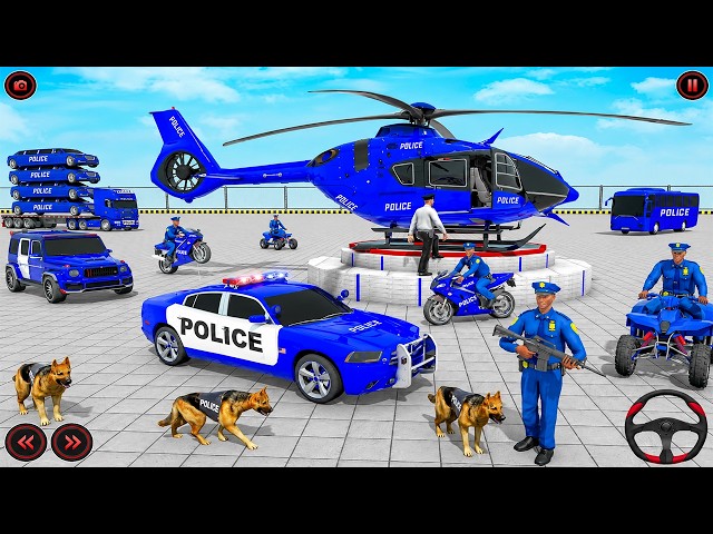 🚓 Police Car Chase Simulator 3D – Real City Cop Pursuit Gameplay (Android) #2