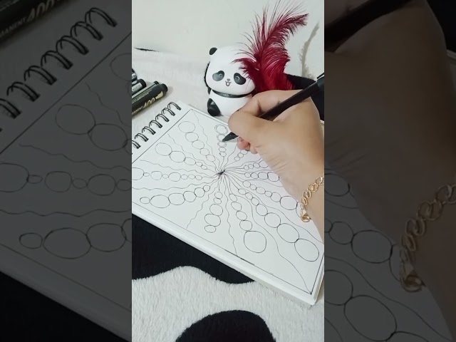 Easy 5 mint Doodle idea!✍🏻🎨|#shorts #doodle #ownvoice #viralshorts #trending