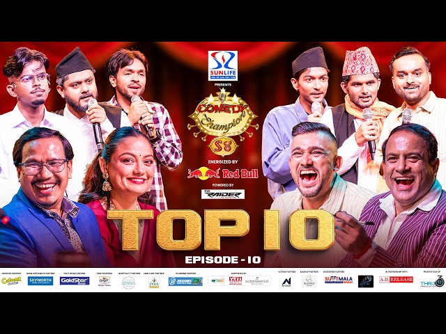 Comedy Champion Season 4 | Top 10 | Episode 10 | Jitu Nepal, Reecha Sharma, Buddhi, Bishal