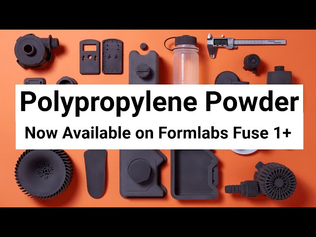 Introducing Polypropylene SLS 3D Printing Material by Formlabs