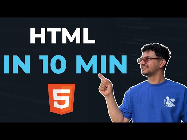 Basic HTML for Beginners (2026) — Learn HTML and Build Your First Webpage Step-by-Step
