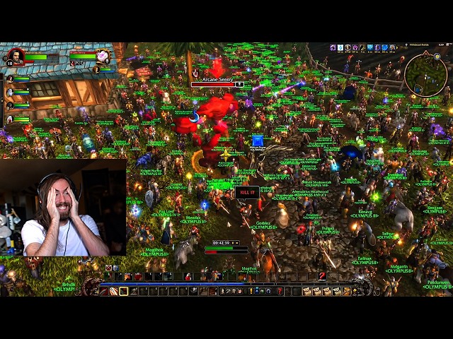 10,000 people do exactly what I tell them in WoW Forever