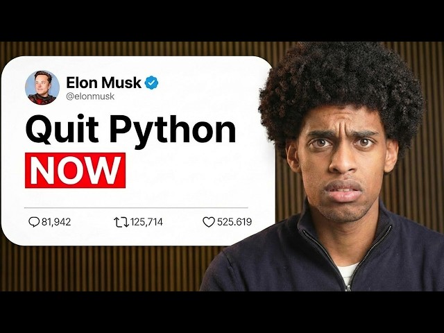 DON’T Learn Python in 2026 - Here is WHY