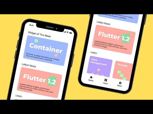 Creating Learn Flutter App | Coding #9