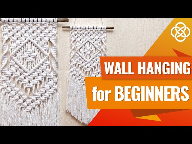 DIY Easy Macrame Wall Hanging for Beginners | Macrame wall hanging Tutorial | Macrame Wall Decor