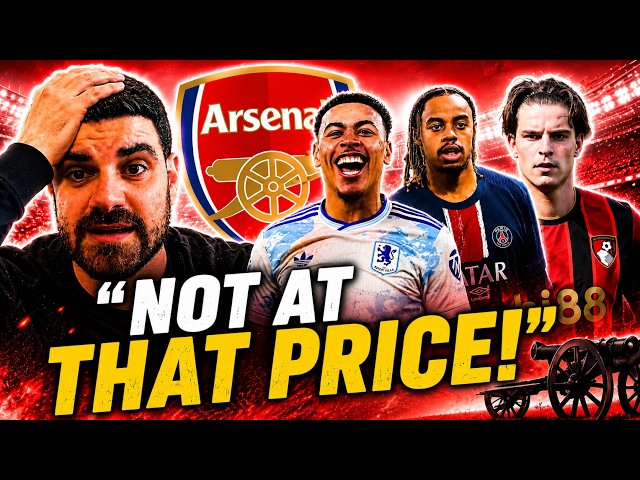 Arsenal target Rogers valued at CRAZY money, Scott approach rejected & Barcola not for sale!