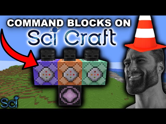 Scicraft 420: Getting a Command Block in Vanilla Survival