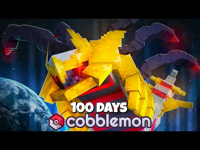 Cobblemon 100 Days: Catching the RAREST Legendary Pokémon!