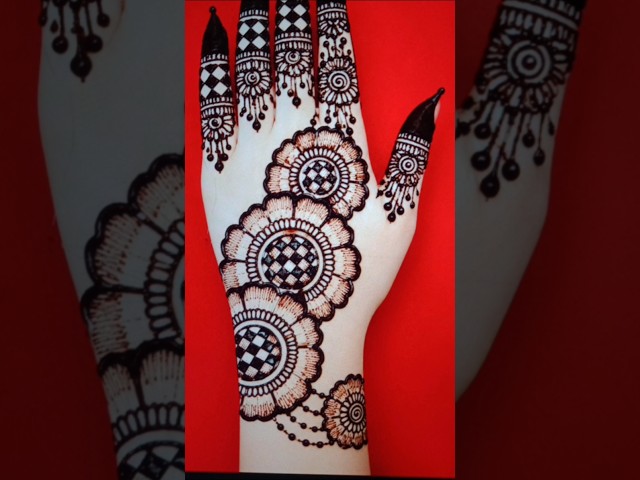 New Stylish mehndi design latest mehndi design #mehndi #henna Henna #viral#shorts#song#new #trending