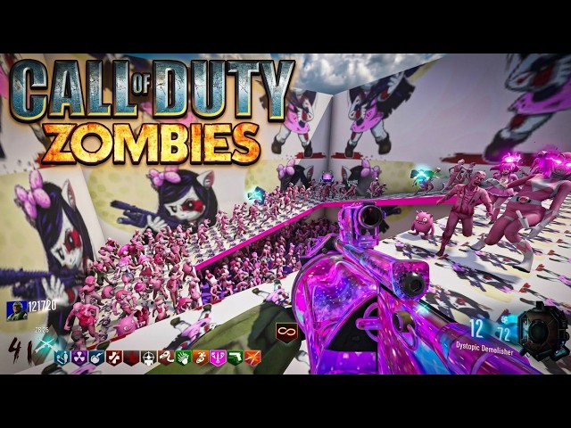 The JZ Kitty Tower Zombie Map is INSANE! (Black Ops 3)