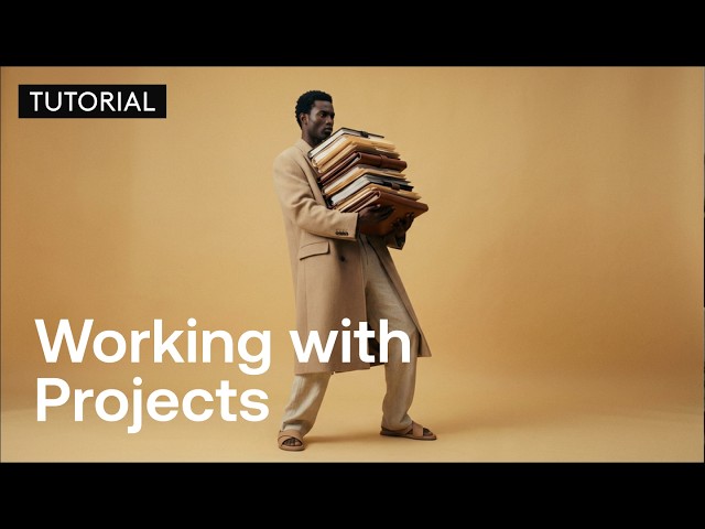 The Projects Workflow in LTX Explained | Tutorial