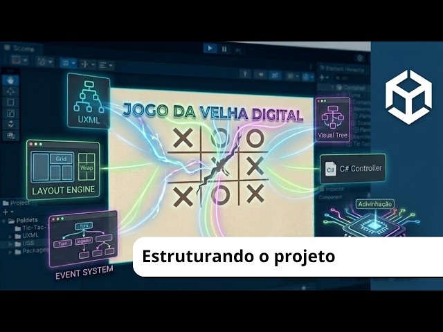 Unity - Learn how to create a digital Tic Tac Toe game - 01 Structuring the project
