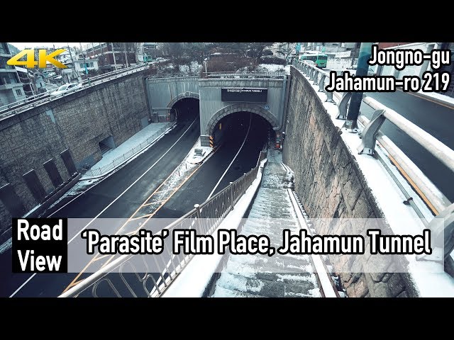 'Parasite’ Film Place | Jahamun Tunnel | Buam-dong | FDR-X3000 | 4K | Ep.245