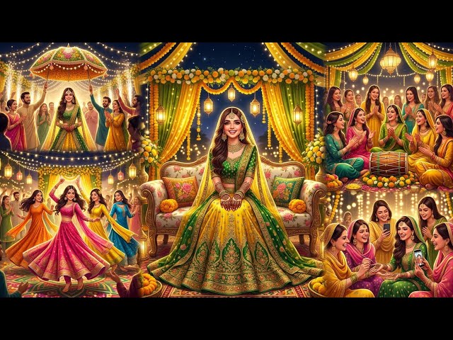  Mehndi Preparations ✨ | Dulhan Entry & Dholki Night 🥁”