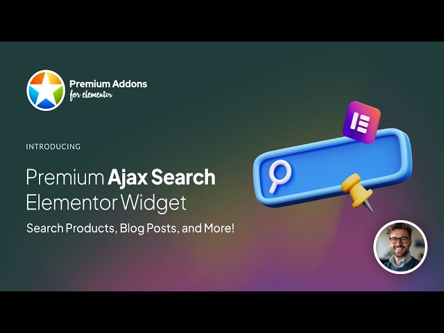 Add Instant Ajax Search to Elementor with Premium Addons