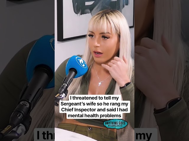 I threatened to tell my Sergeant’s wife so he rang my Chief Inspector and said I had mental issues