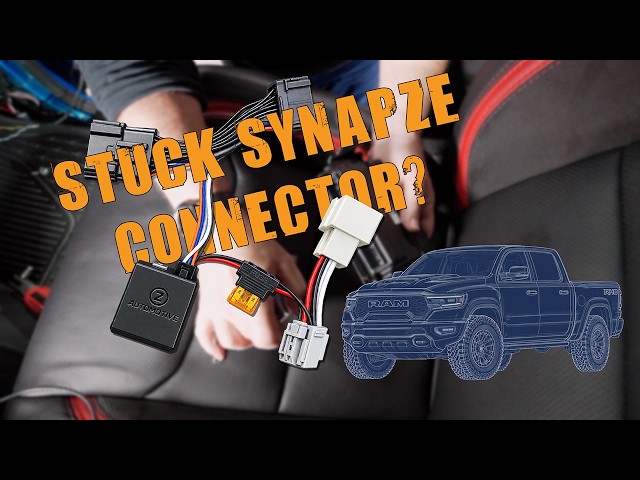 Stuck Synapze Plug? Don't Force It, Watch This First (RAM RHO/2025+ Ram 1500 DT)