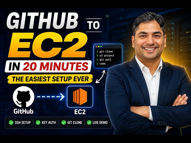 GitHub to EC2 in 20 Minutes | The Easiest Setup Ever