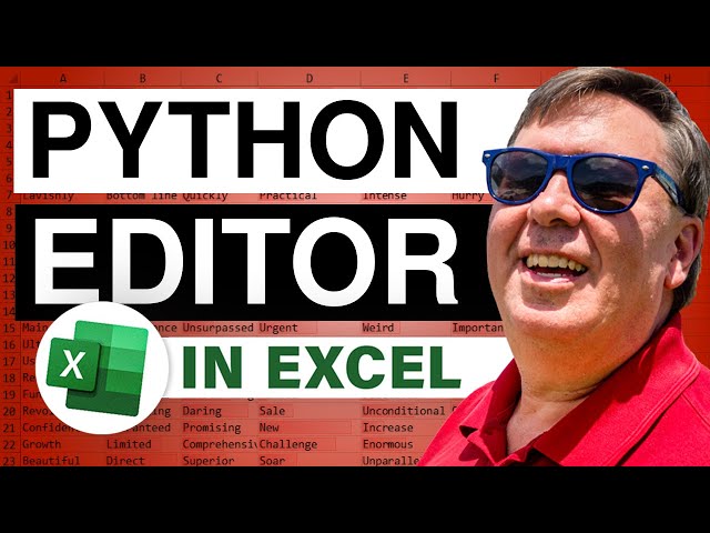 Excel - New Python Editor in Excel : Full IDE - 2694