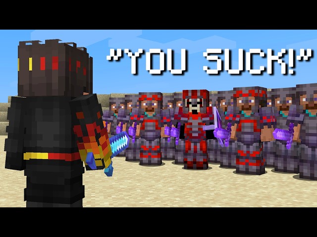 SOLO Player VS Toxic Minecraft Team