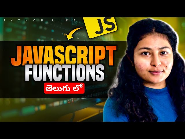 Javascript Functions in Telugu 