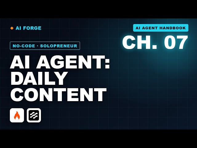 Build an AI Agent That Writes & Posts Content Daily (2026)