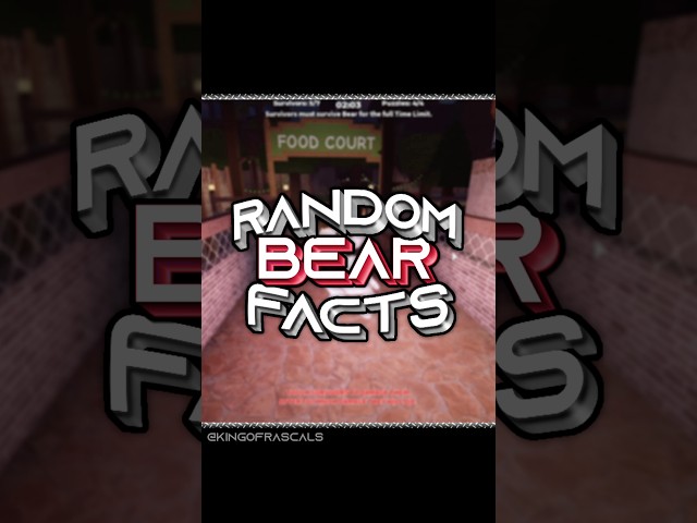 RANDOM BEAR FACTS, PART ONE #bearalpha #roblox #bearroblox