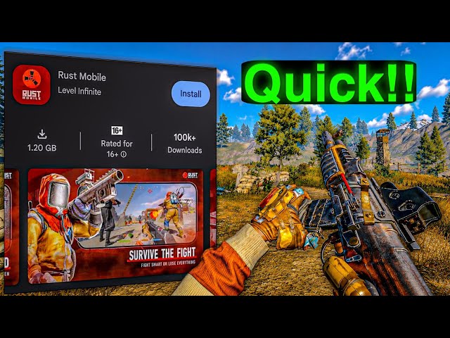 Rust Mobile Is Here For Everyone, But There's a Catch!! 